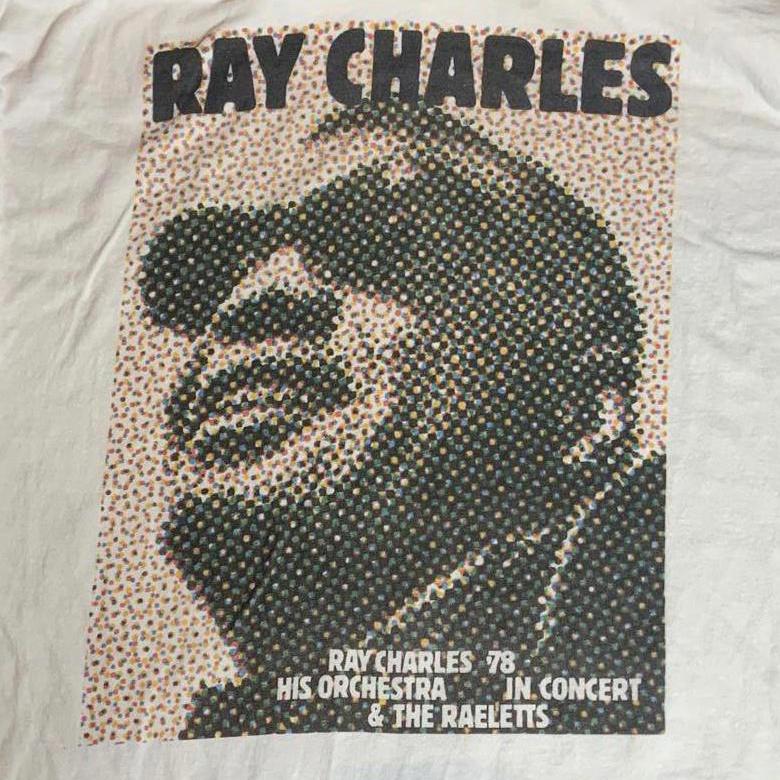 Ray Charles Preowned Xl White Shirt